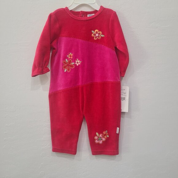 Baby Girl Clothes 9M, lot of 5pcs - Nwt, 2 Dresses & 2 Rompers - Picture 6 of 9